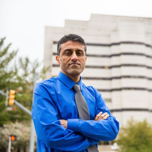 Dr. Rohit Mehra, Professor and Director of the MCTP Esoteric Clinical Laboratory Services